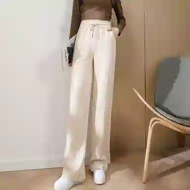 【dme】 纯色休闲阔腿休闲裤 女款