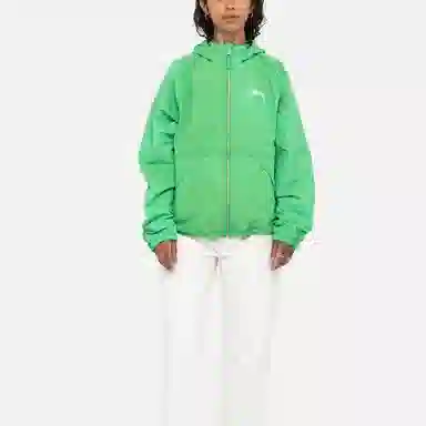 Stussy Beach Shell Fur Print Jacket