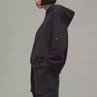 Y-3 Logo Hoodie Black