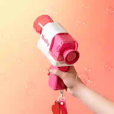 POP MART Molly Heart Signal Series Bubble Machine