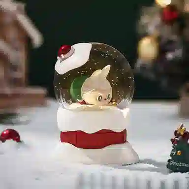 POP MART LABUBU Christmas Crystal Ball