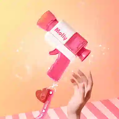 POP MART Molly Heart Signal Series Bubble Machine