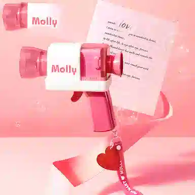 POP MART Molly Heart Signal Series Bubble Machine