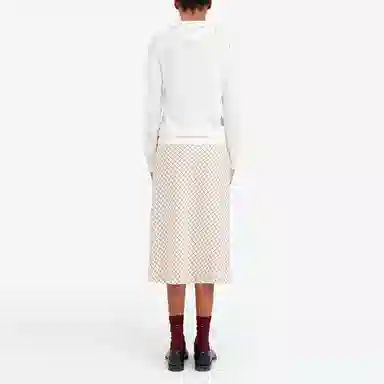 Maison Margiela FW21 Crewneck Wool Sweater White