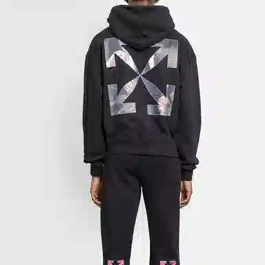 OFF-WHITE FW20 Caravaggio Hoodie Black