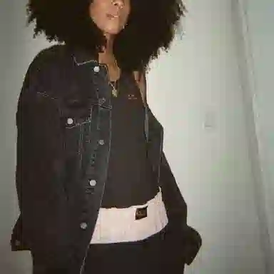 Drew House Chenille Mascot Patch Trucker Jacket