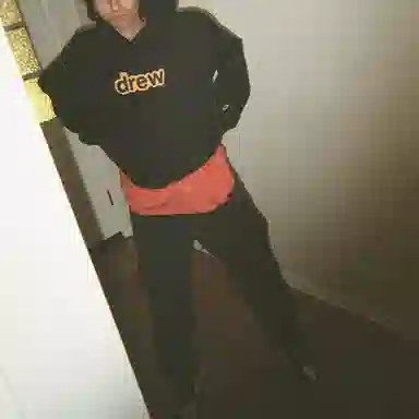 Drew House logo Secret Deconstructed Hoodie Logo