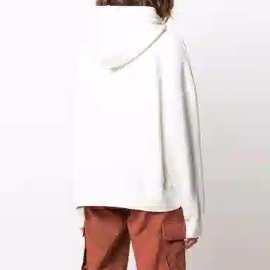 Palm Angels Decapitated Bear Hoodie White