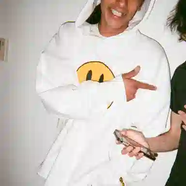 Drew House Deconstructed Mascot Hoodie White