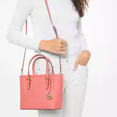MICHAEL KORS Jet Set LOGO Tote