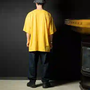 Cav Empt FW21 Crew Neck Tee Yellow
