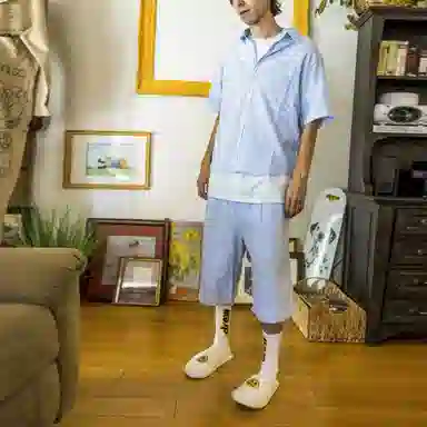 Drew House Seersucker Church Short