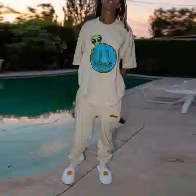 Drew House FW21 Allen The Alien Ss Tee Beige T