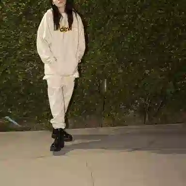 Drew House Logo FW21 Secret Hoodie Beig