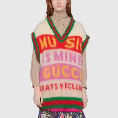 Gucci V-Neck Pullover