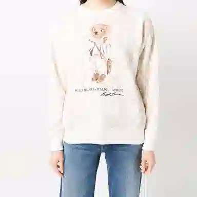 Polo Ralph Lauren FW21 Beige Sweatshirt