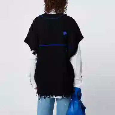 ADER ERROR x ZARA FW21 Wool Vest Black