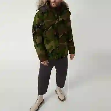 Canada Goose x Camouflage Hooded Down Jacket