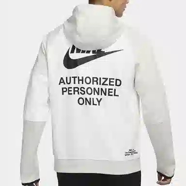 Nike Training Logo Hoodie White