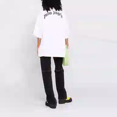 Palm Angels Teddy Bear T-Shirt White