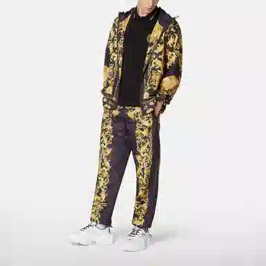 Versace Jeans Couture Logo Sweatpants Black