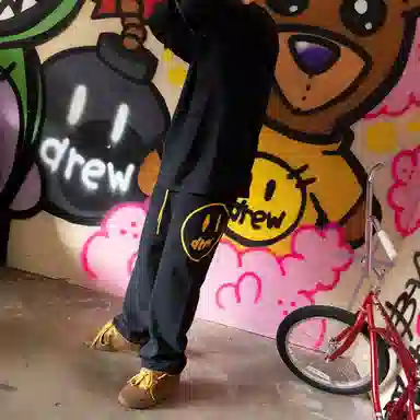 Drew House Basic Ls Pocket Tee Black T