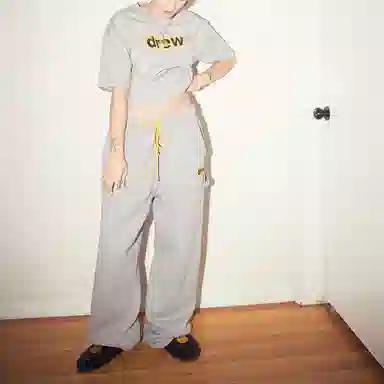 Drew House Secret Ss Tee Heather Grey