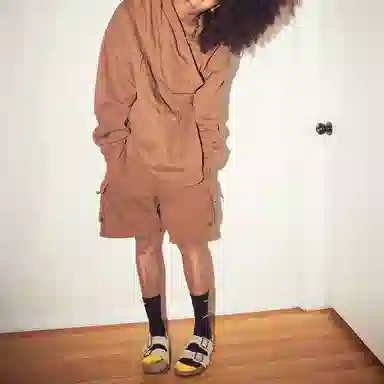 Drew House Cargo Sweatshort Brown