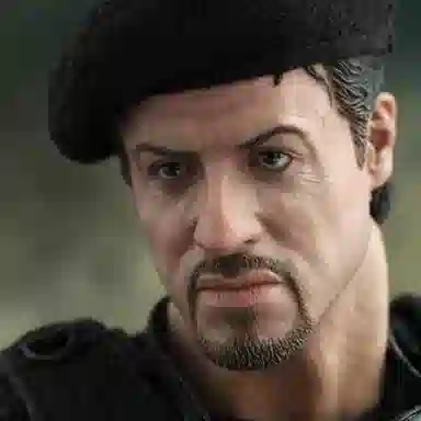 Hot Toys 16 mms 138 barney ross 30cm