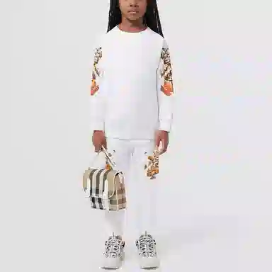 Burberry Teddy Bear Print Sweatshirt