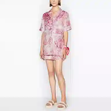 DIOR SS22 Animal Print Shirt