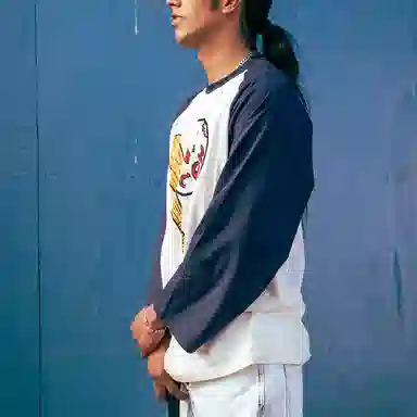 Drew House Play Ball Baseball Tee Navy