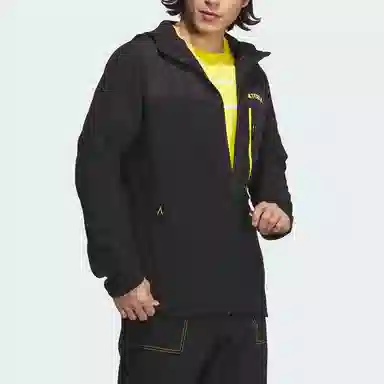 adidas x National Geographic Soft Shell Hoodie Black