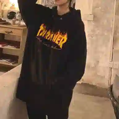 Thrasher Flame Hoodie