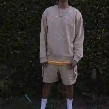 Drew House Sketch Mascot Crewneck Khaki