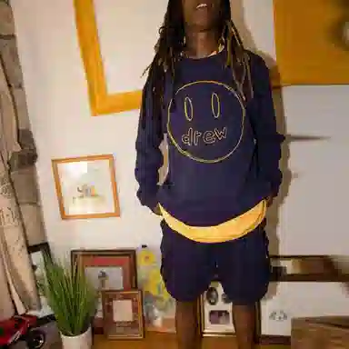 Drew House Sketch Mascot Crewneck Navy