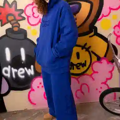 Drew House SS22 Skidoodle Hoodie ink Logo