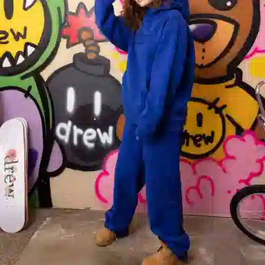 Drew House SS22 Skidoodle Hoodie ink Logo