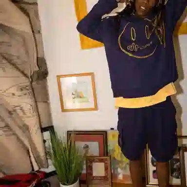 Drew House Sketch Mascot Crewneck Navy