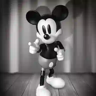 Beast Kingdom Classic Retro Mickey 1:9 Action Figure