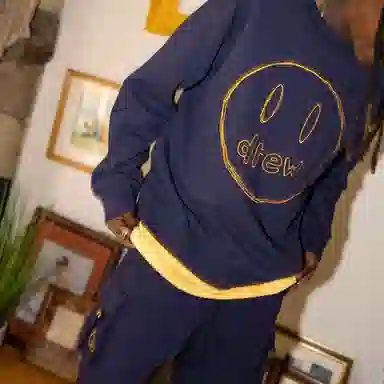 Drew House Sketch Mascot Crewneck Navy