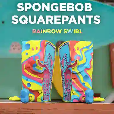 Mighty Jaxx SPONGEBOB Rainbow Swirl