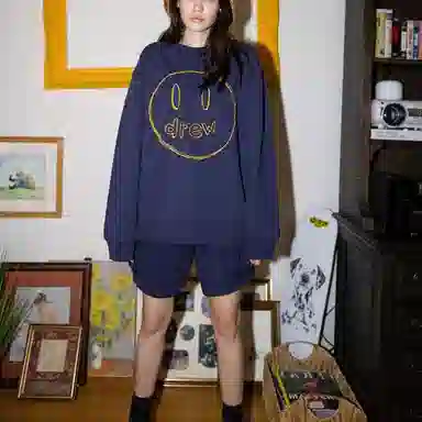 Drew House Sketch Mascot Crewneck Navy