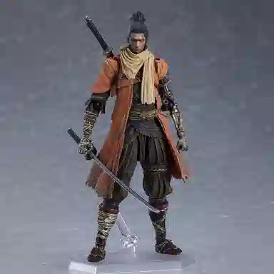 MAX Factory figma#483 Sekiro Shadows Die Twice Sekiro Action Figure 15.5cm