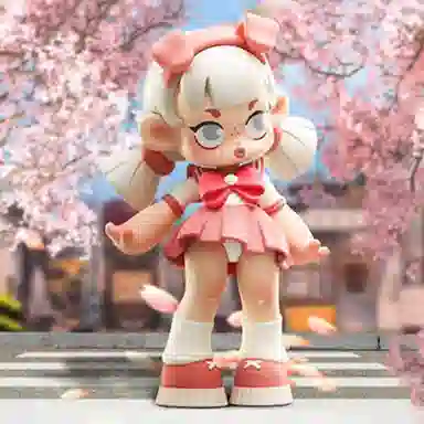 52TOYS Pink Puppy 12cm
