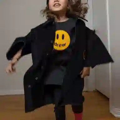 Drew House Mini Drew Mascot SS Tee Black