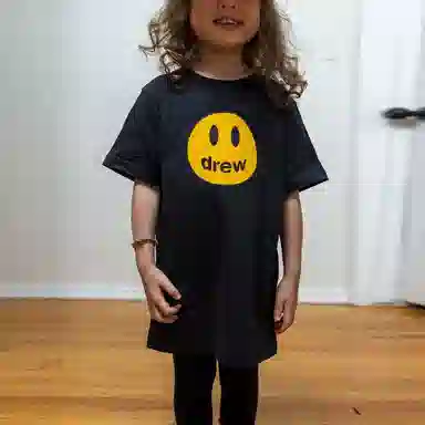 Drew House Mini Drew Mascot SS Tee Black