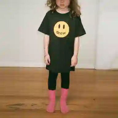 Drew House Mini Drew Mascot SS Tee Black