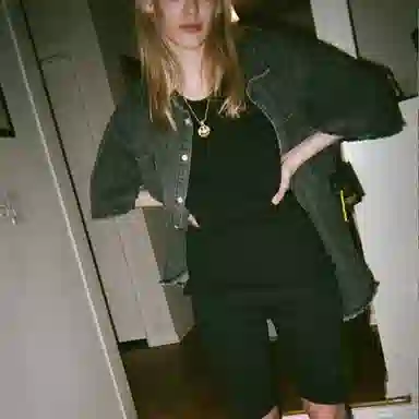 Drew House logo 2x2 Rib Bike Shorts Logo