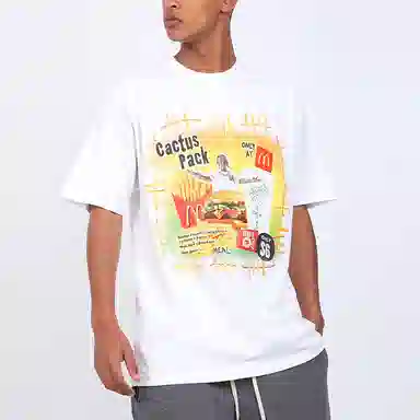 Travis Scott Cactus Jack x McDonald's T-Shirt White